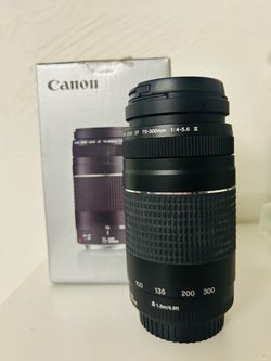 Canon EF 75-300mm f/4-5.6 III Telephoto Zoom Lens – New