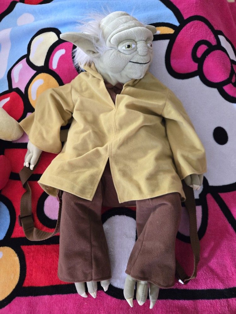Disney Star Wars Yoda Plush Backpack