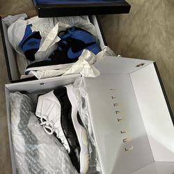 Air Jordan 11s And 1s 