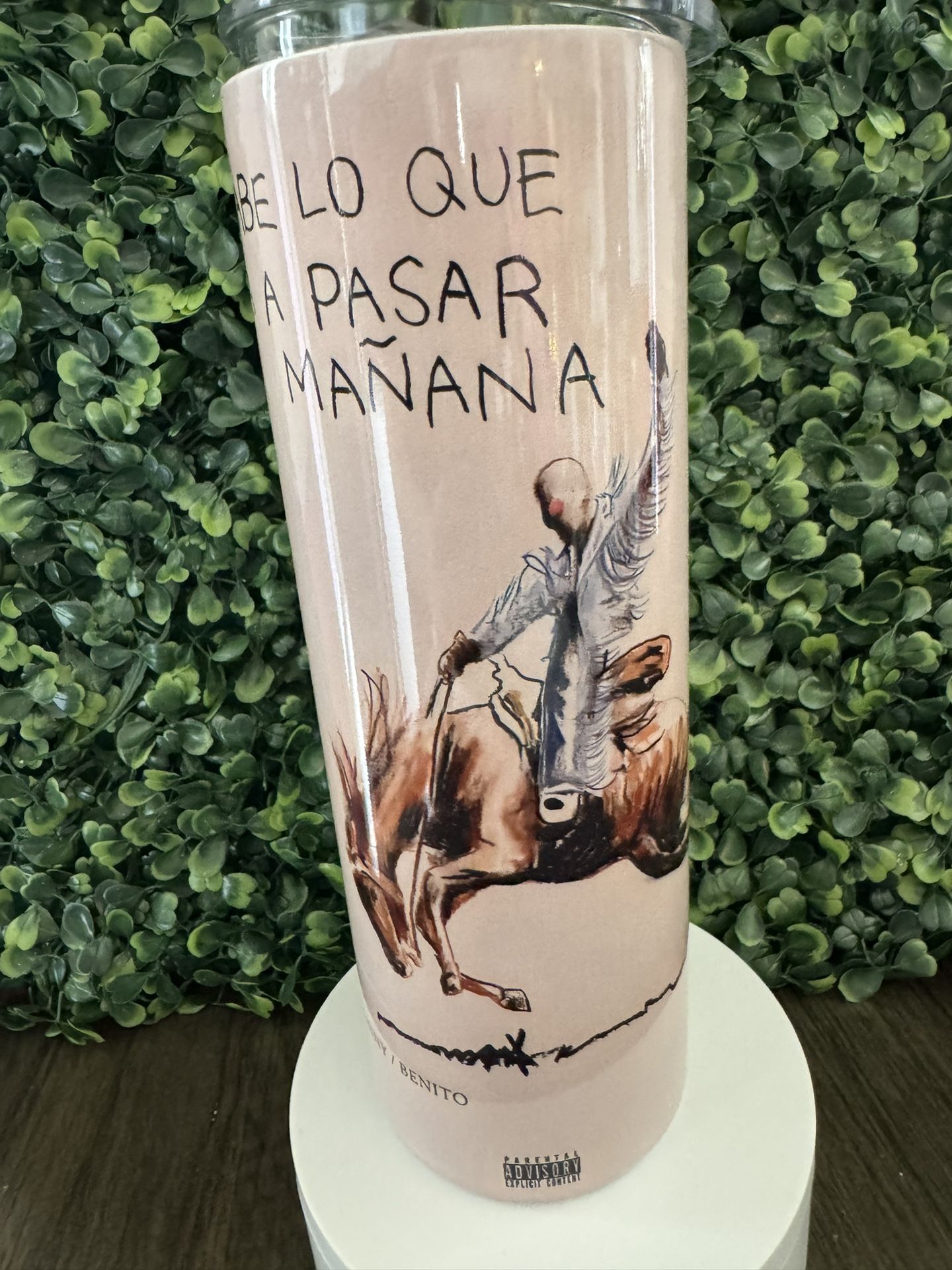 Bad Bunny New Album Tumbler