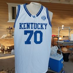Vintage Teamwork Athletic Apparel UK KENTUCKY  Horton Jersey Size Xl