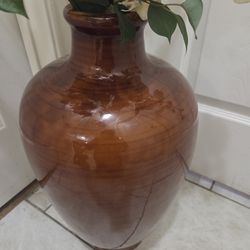 Big Flower Ceramic Vase Jarrón Grande