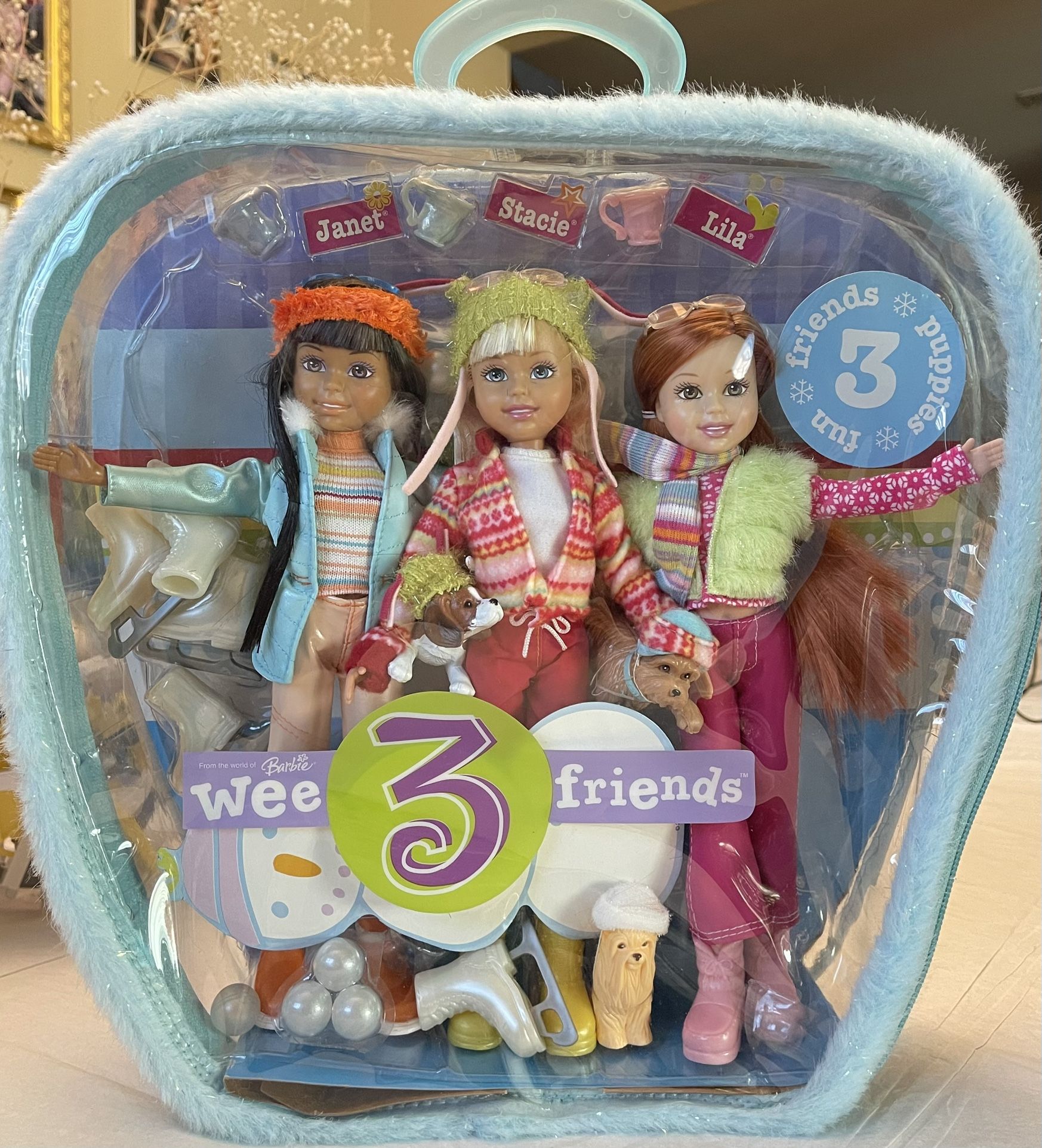 Mattel Wee 3 Friends Winter Dolls