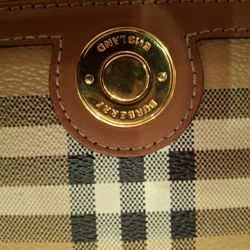 Burberry Hand Bag With Strap