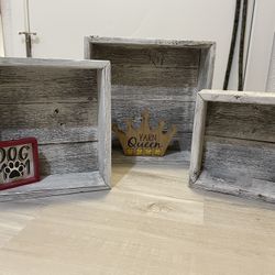 Wooden Picture Boxes