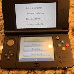 Nintendo 3DS - Black Original Edition Super Mario 