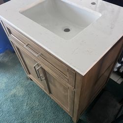 Sink And Cabinet