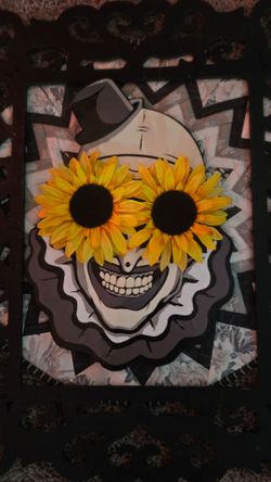 TERRIFIER , Custome made 3D effect awesome collection Decor looks better in person