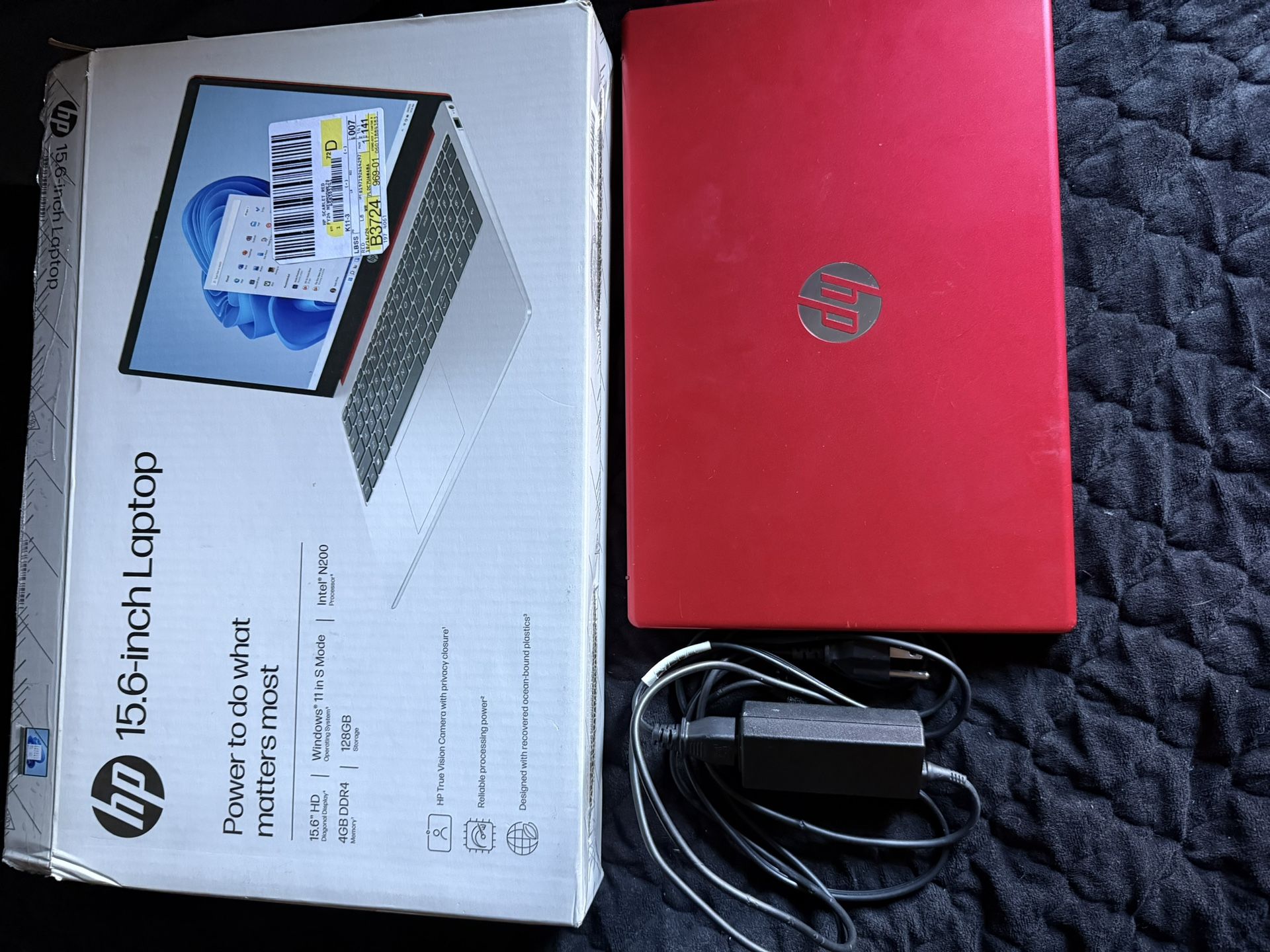 HP 15” Scarlet Red Laptop