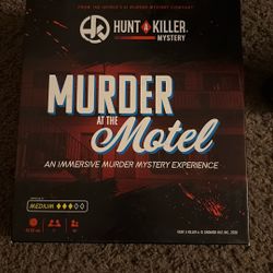 Hunt a Killer Mystery box (murder at the motel)