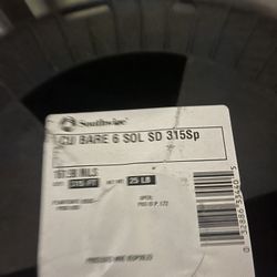 Bare Copper Ground #6 315ft 