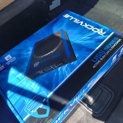 Rockville Subwoofer And MBquart 2 Set Speakers 