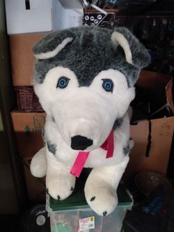 Stuffed Husky 