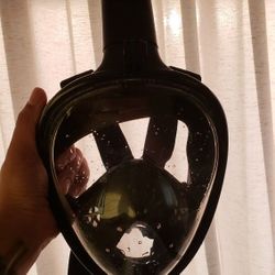 Full face Snorkeling mask w/ gopro mount