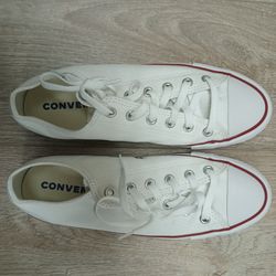 Converse All Star. White, 8, 26.5cm
