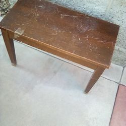 Antique "Tonk" Piano Bench 