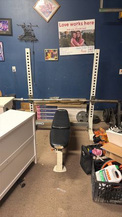 Weight bench no weights