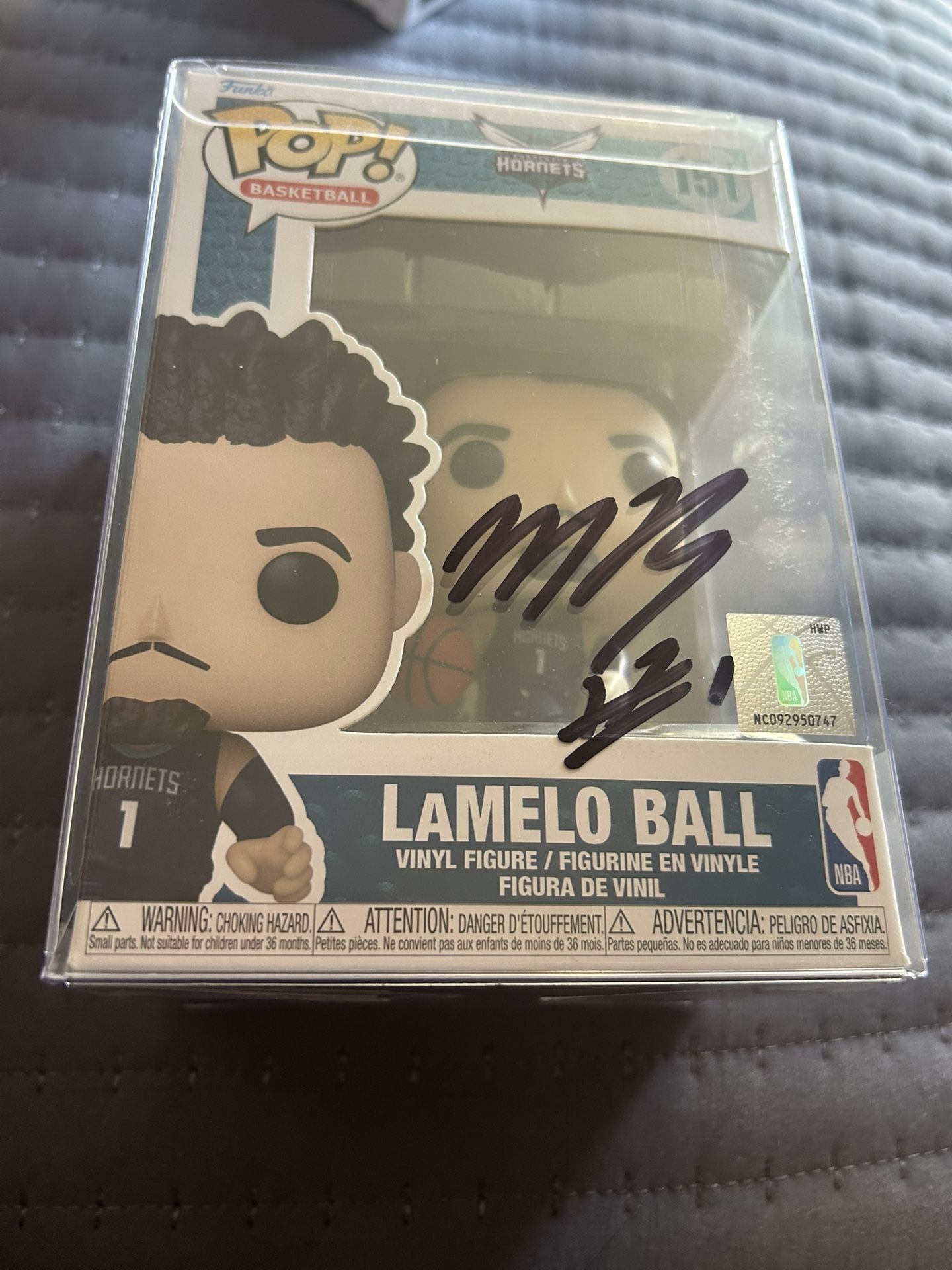 LaMelo Ball Funko Pop signed