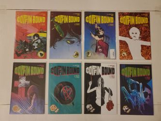 Coffin Bound #1-8 NM Complete Set Lot Full Run Dan Watters Image Comics 2019