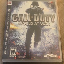 Two Call Of Duty PlayStation Games