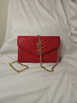 Hot Red Clutch Purse