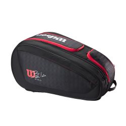 Wilson Bela Super Tour Padel Bag Black/Red - New with Tags