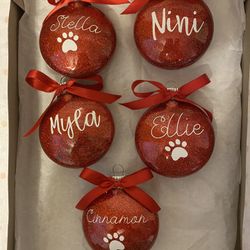 Personalized Ornaments 