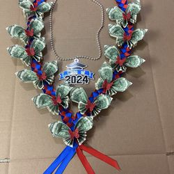 Graduation class of 2026 money Lei