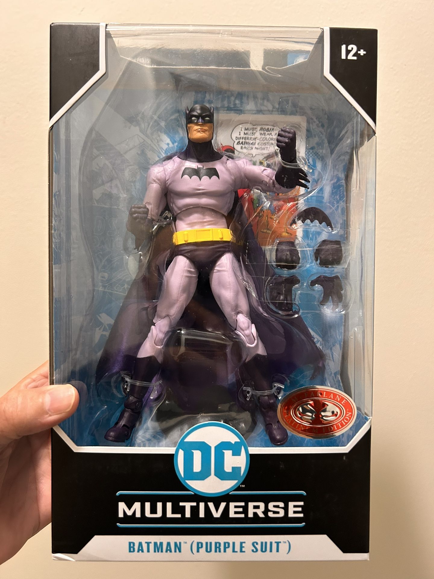 McFarlane DC Multiverse Platinum Edition Batman Purple Suit