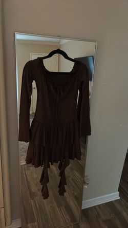 Brown dress