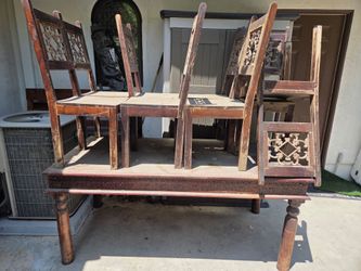 Free table and chairs