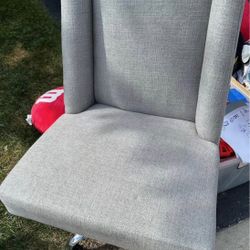 Desk Chair - Gray (armless) 