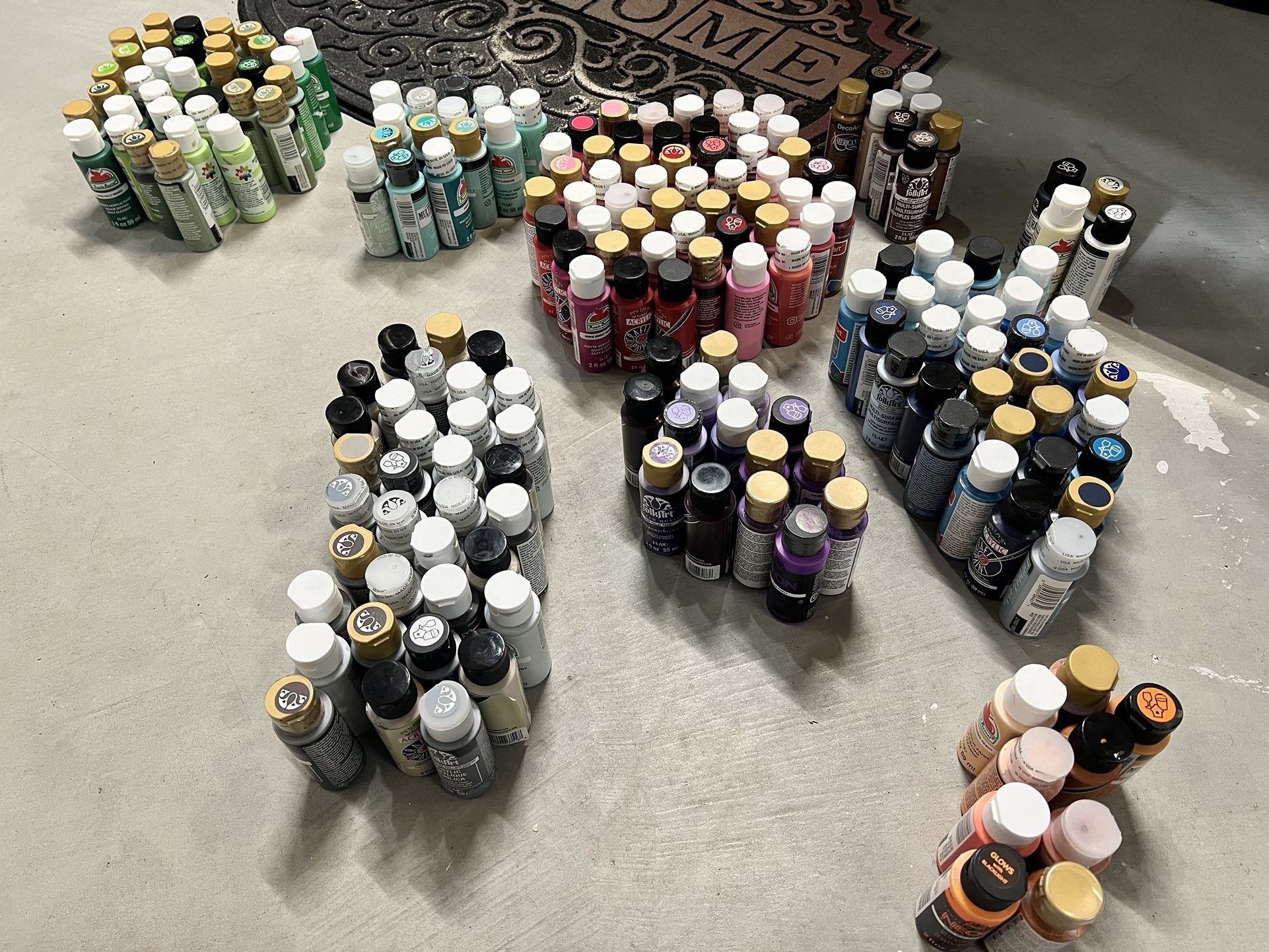Acrylic paints
