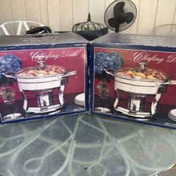 ( 2 ) Like New Costco Chafing Dishes