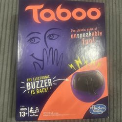 2016 Hasbro Taboo Board Game 100% COMPLETE