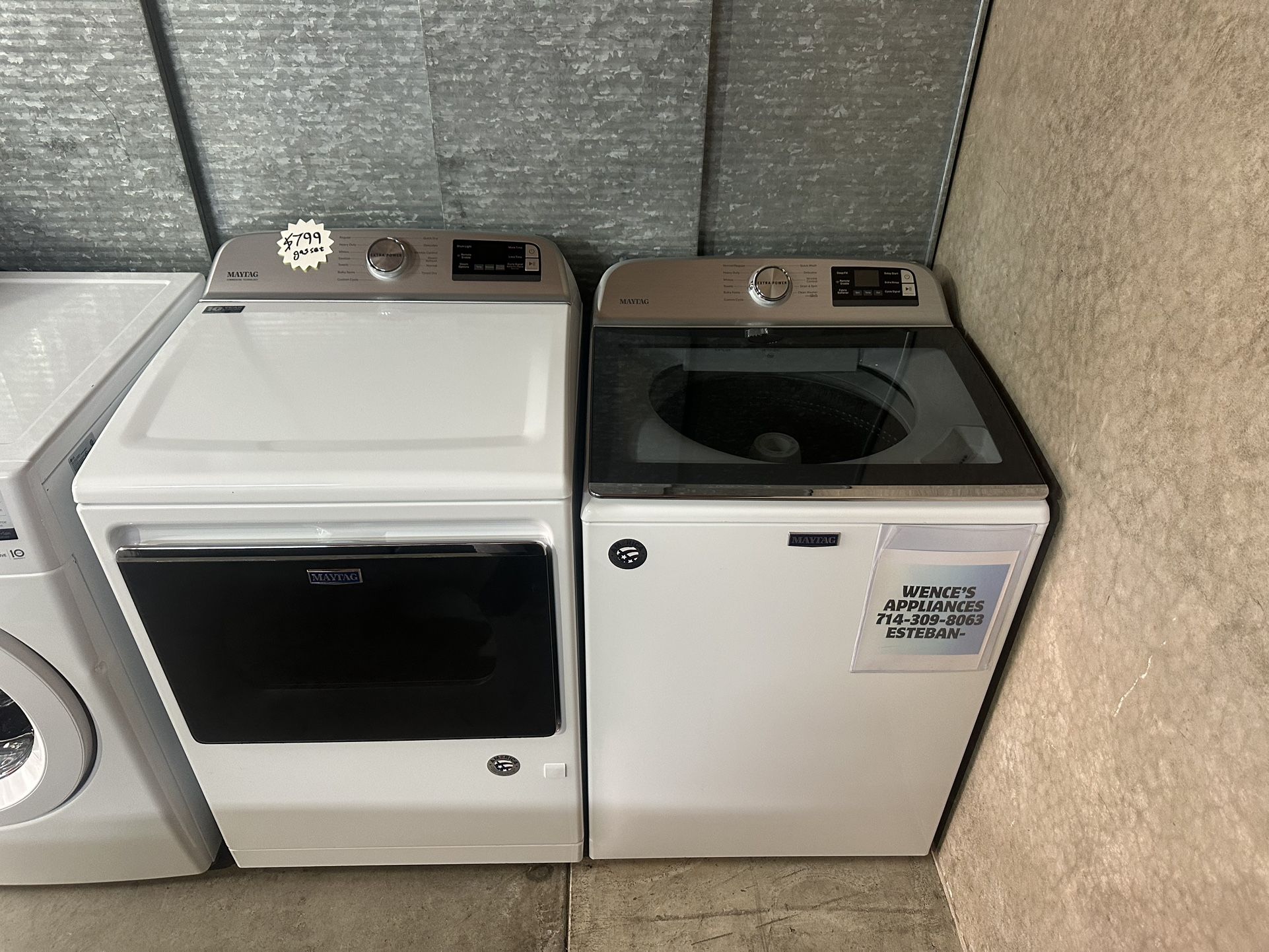Maytag Washer And Gas Dryer 