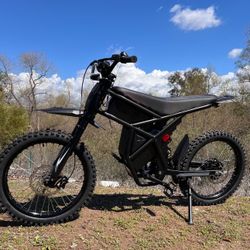New! GT73, Electric Dirt Bike, Riding Times E-bike, 2000 W, 37 MPH, Dual Battery, Long Distance, Free Delivery 🚚 ! 