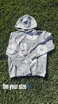 Grey And White Denim Tears 