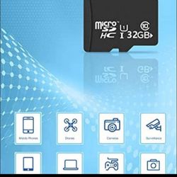 2x Pack 32gb Micro SD Cards For Smartphone, Tablet, Cameras, Gaming Device 