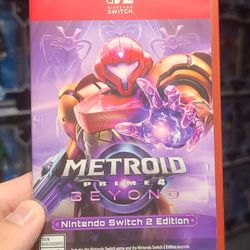 New Sealed Metroid Prime 4 Switch 2 
