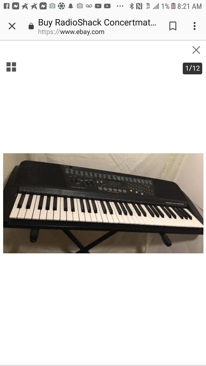 RADIOSHACK PIANO