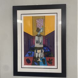 Cundo Bermudez Serigraph Wall Art Painting