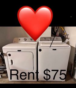 Washer and Dryer Set