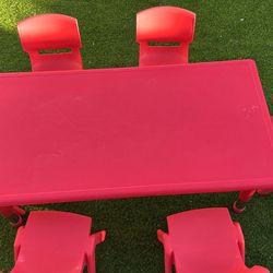 Kids Table And Chairs