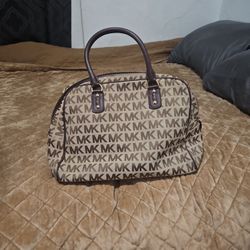 Michael kors brown satchel purse