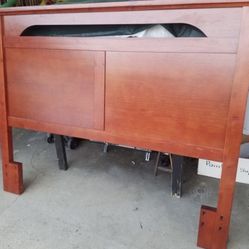 Wooden Queen Sized Headboard