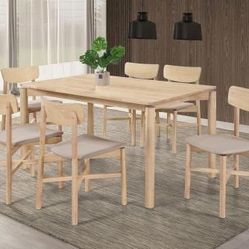 New Dining Table Set 7 PCs 