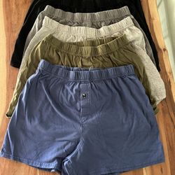 6-Pack Fruit of the Loom Men’s Boxer Shorts Size M – New