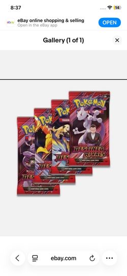 Four single packs of Destin rivals