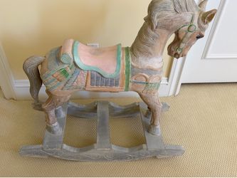 Hand Painted Rocking Horse